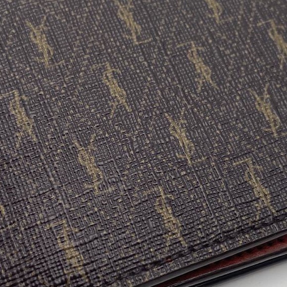 Authentic Saint Laurent All Over Monogram Long Card Wallet - Picture 4 of 10